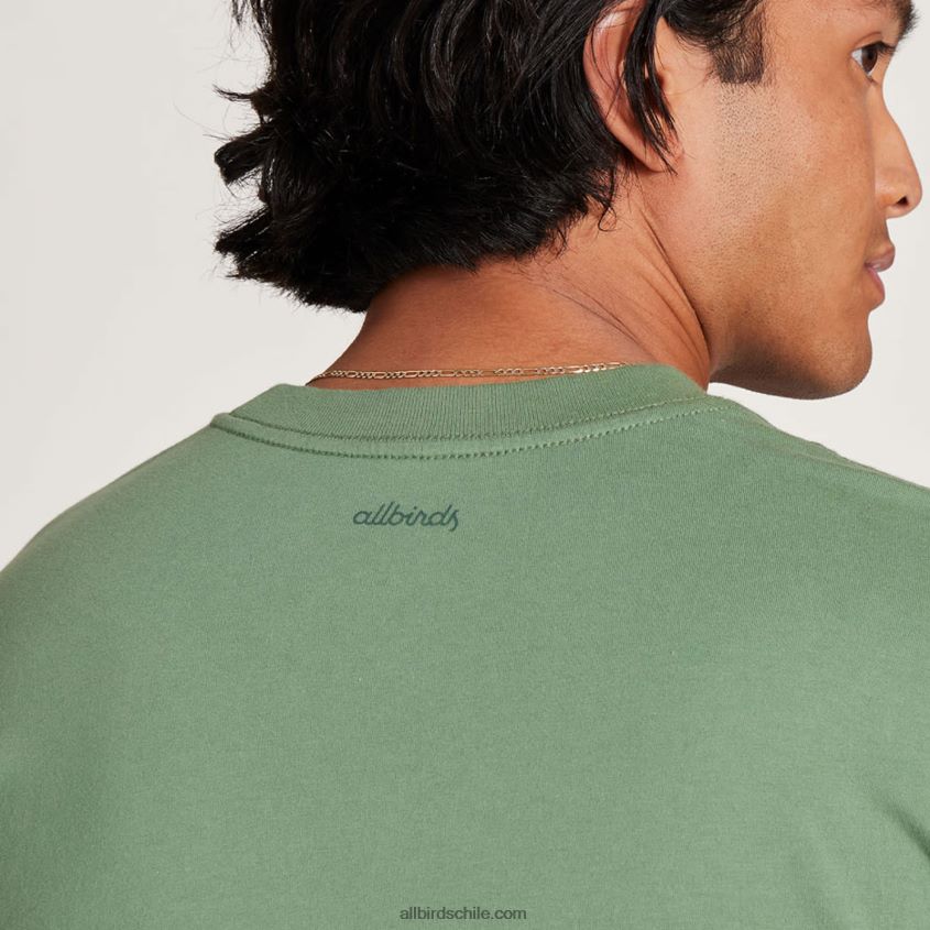 camiseta allgood de algodón para hombre carga nebulosa Allbirds 44L20F124