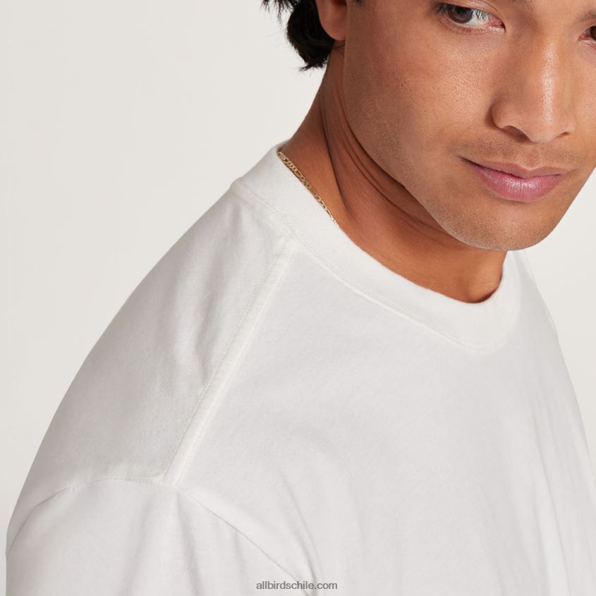 camiseta allgood de algodón para hombre tormenta de nieve Allbirds 44L20F121