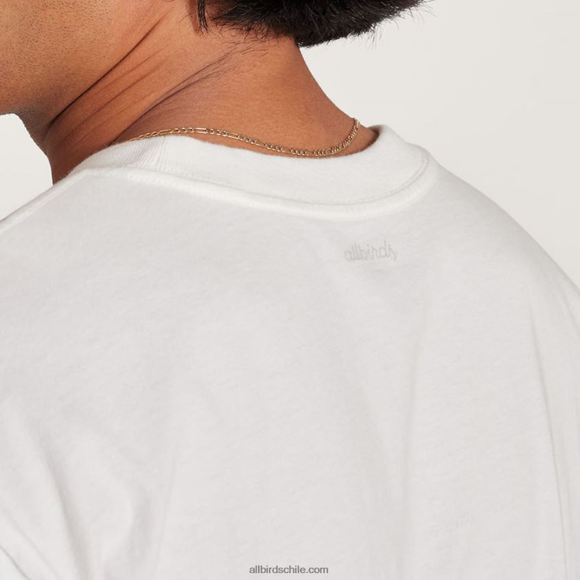 camiseta allgood de algodón para hombre tormenta de nieve Allbirds 44L20F121