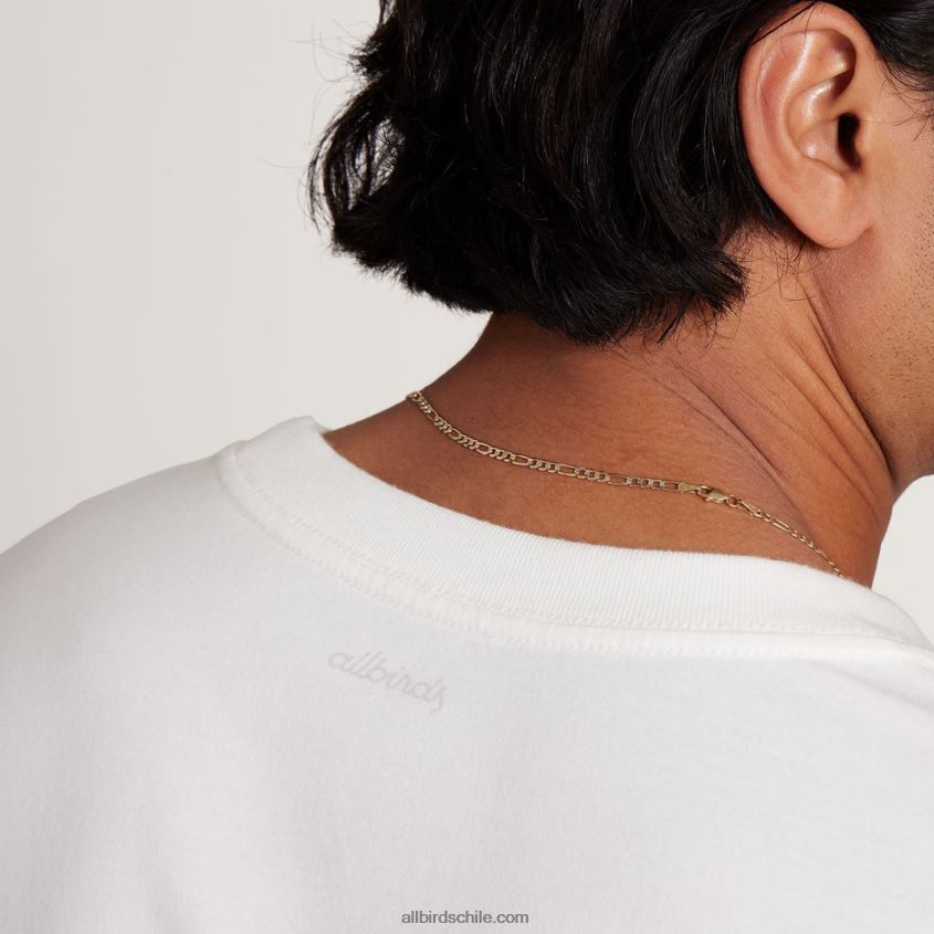 camiseta allgood de manga larga de algodón para hombre tormenta de nieve Allbirds 44L20F137