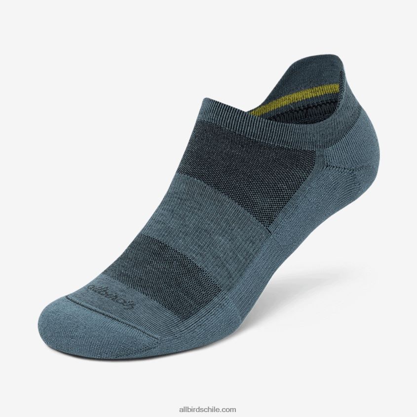 calcetín de tobillo para hombre en cualquier momento calma verde azulado Allbirds 44L20F112