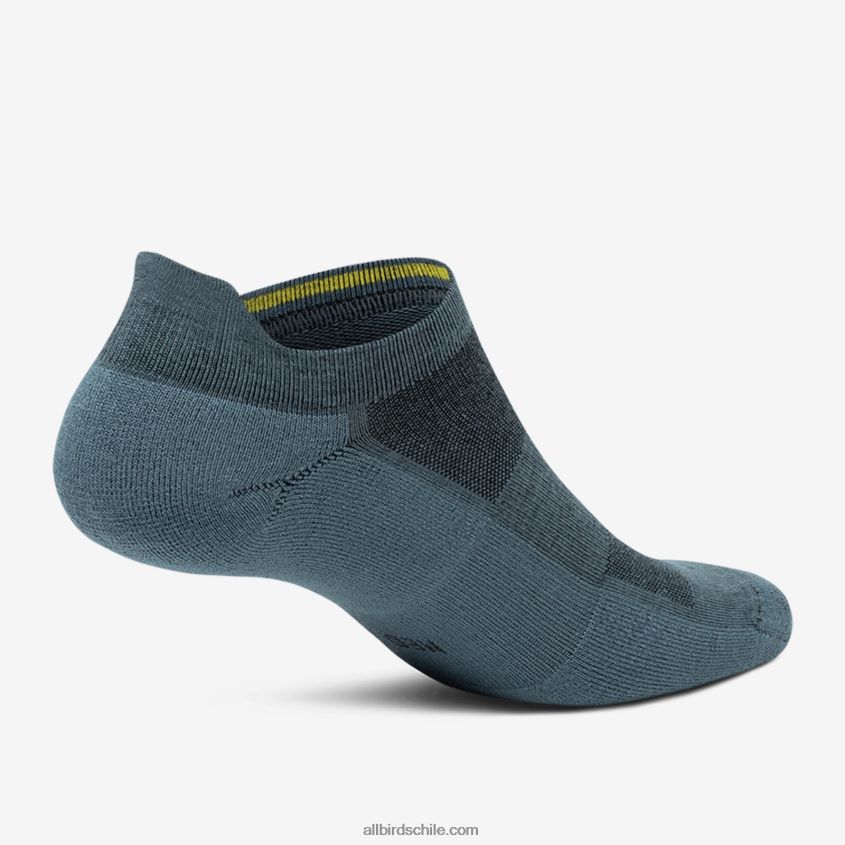 calcetín de tobillo para hombre en cualquier momento calma verde azulado Allbirds 44L20F112