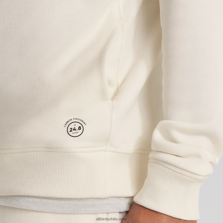 sudadera con capucha r&r para hombre blanco natural Allbirds 44L20F144