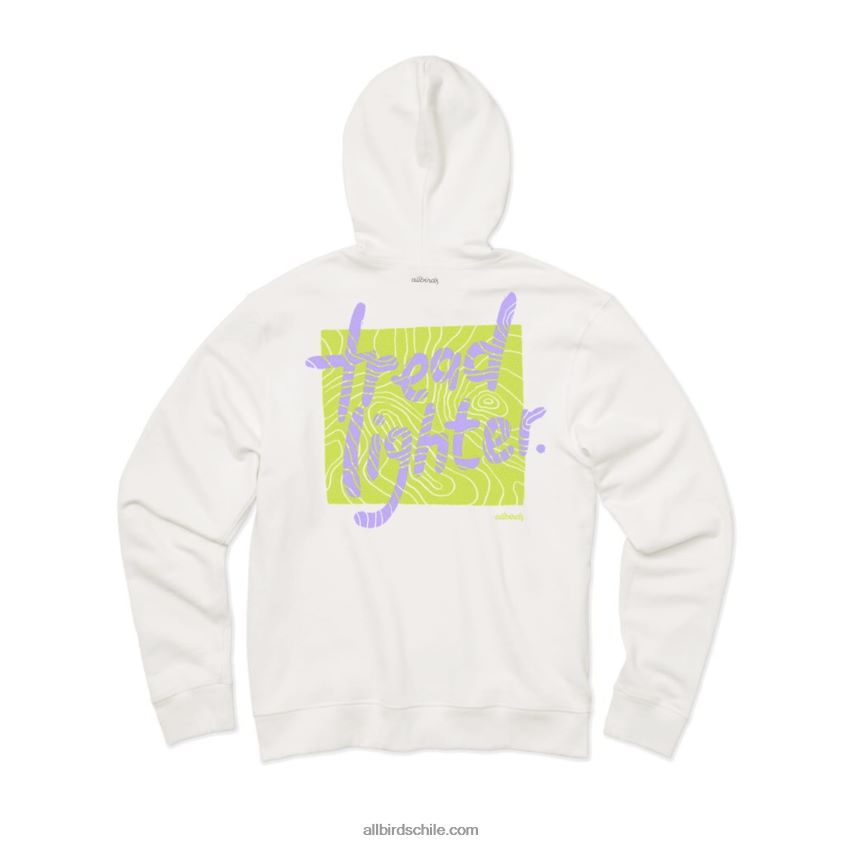 sudadera con capucha r&r para hombre blanco natural - banda de rodadura más clara Allbirds 44L20F146