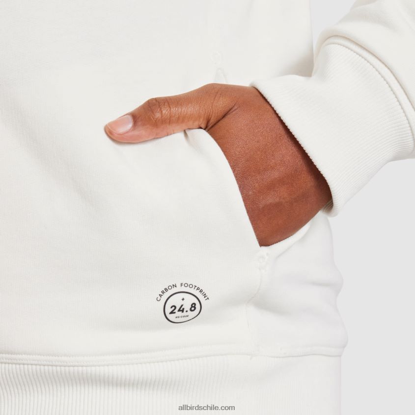 sudadera con capucha r&r para hombre blanco natural - banda de rodadura más clara Allbirds 44L20F146