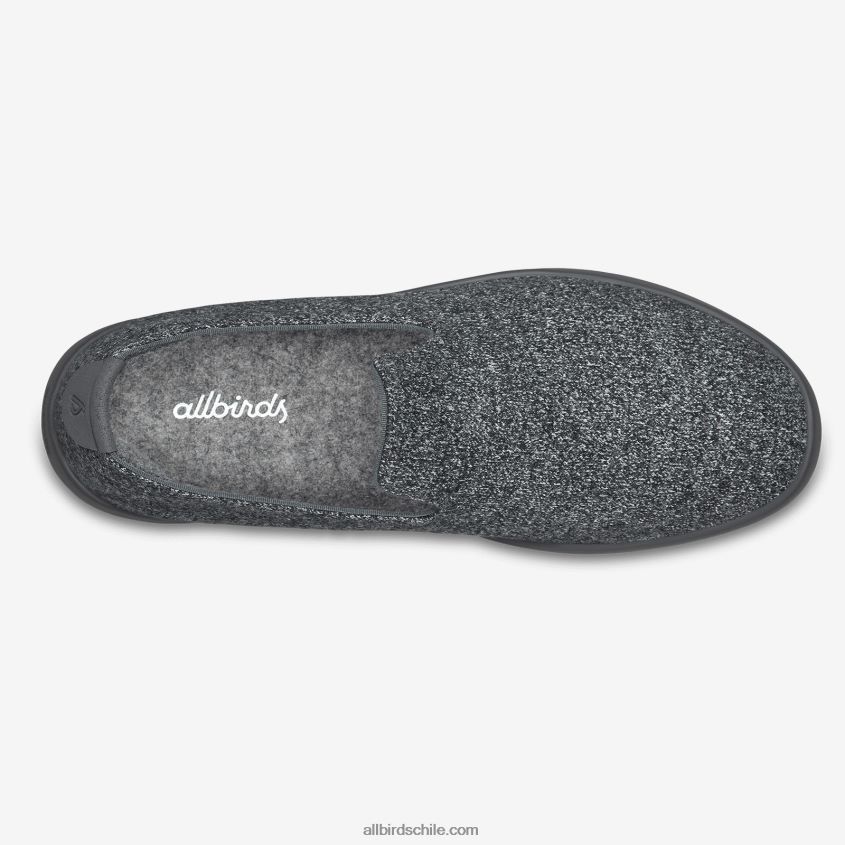 tumbonas de lana para hombre gris natural (suela gris oscuro) Allbirds 44L20F71