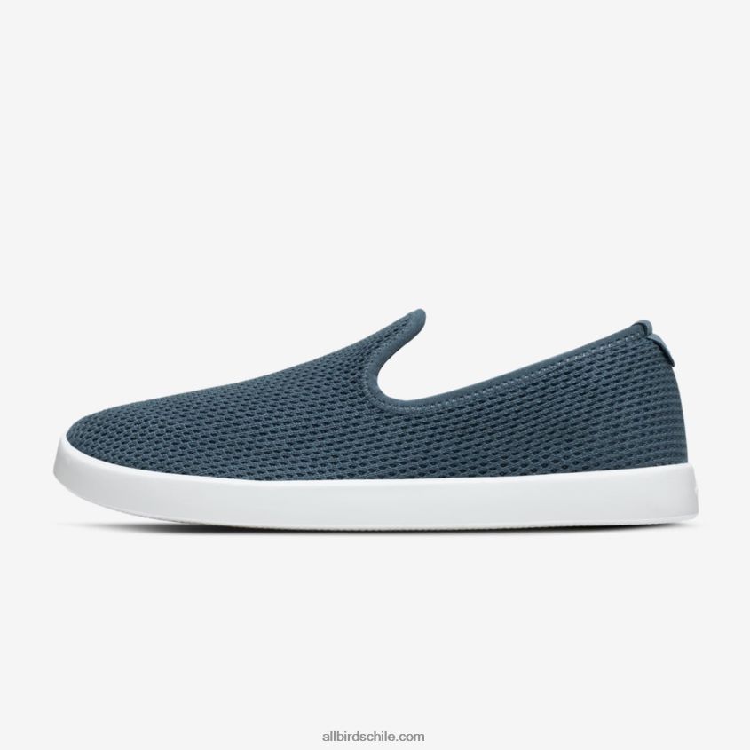 tumbonas de árbol para hombre verde azulado tranquilo (suela de ventisca) Allbirds 44L20F43