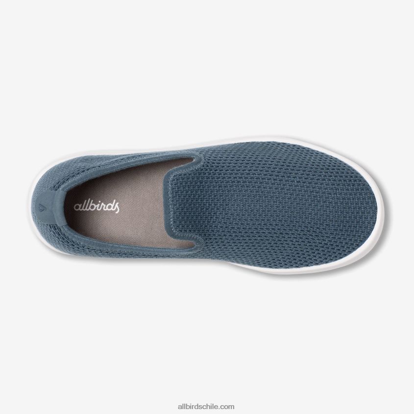 tumbonas de árbol para hombre verde azulado tranquilo (suela de ventisca) Allbirds 44L20F43