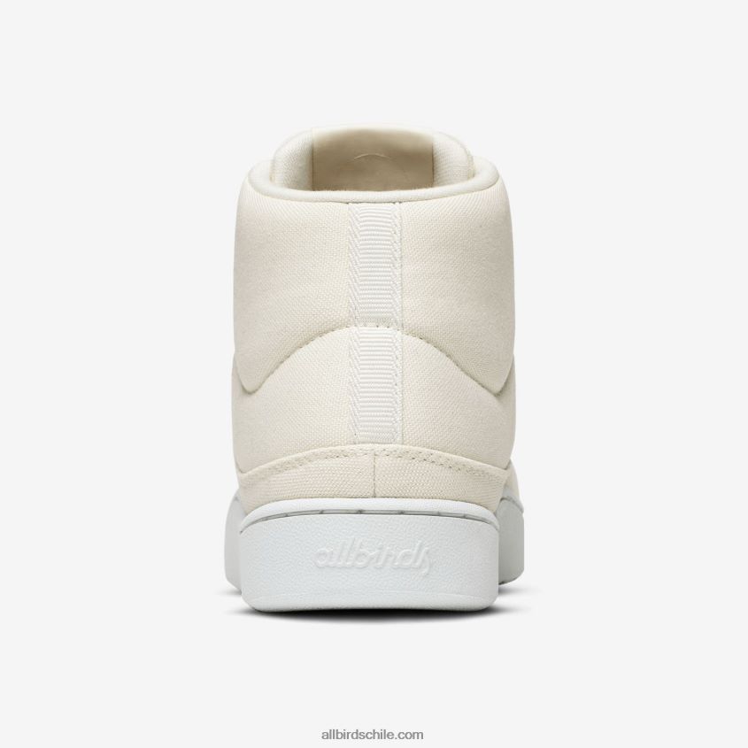 medias de lona para hombre blanco natural (suela ventisca) Allbirds 44L20F91