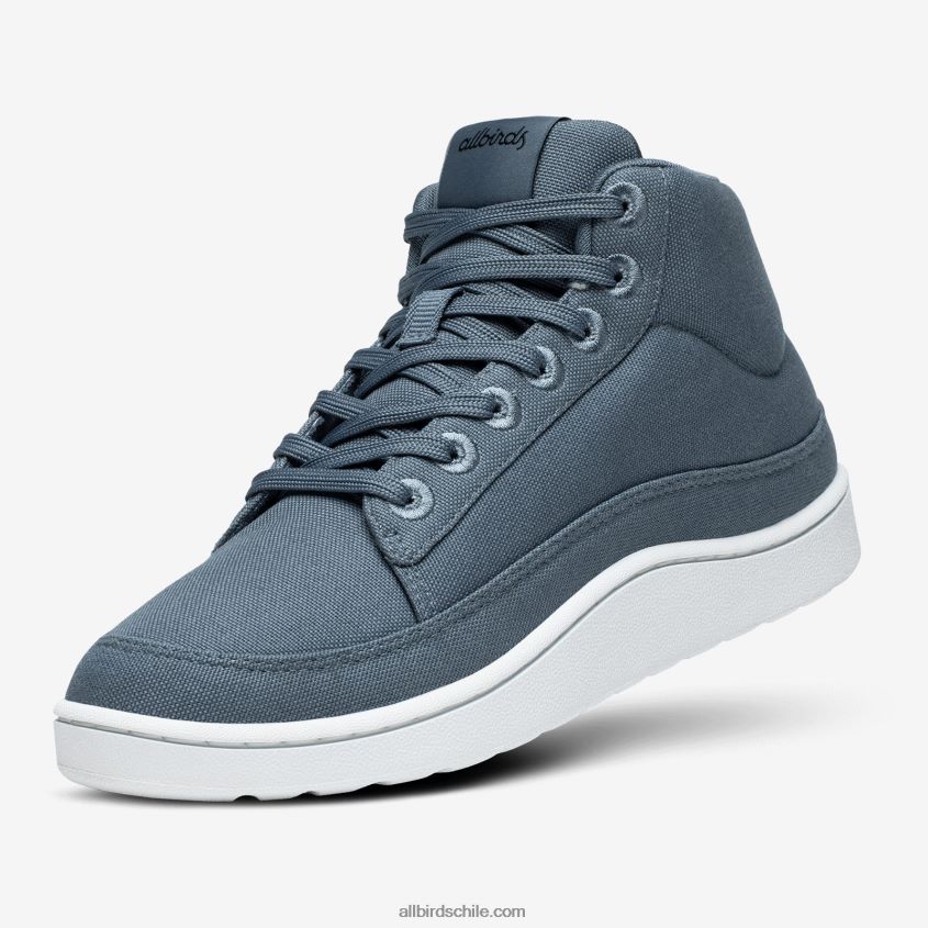 medias de lona para hombre verde azulado tranquilo (suela de ventisca) Allbirds 44L20F90