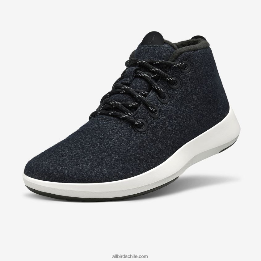 mizzles de lana para hombres negro natural (suela blanca natural) Allbirds 44L20F75