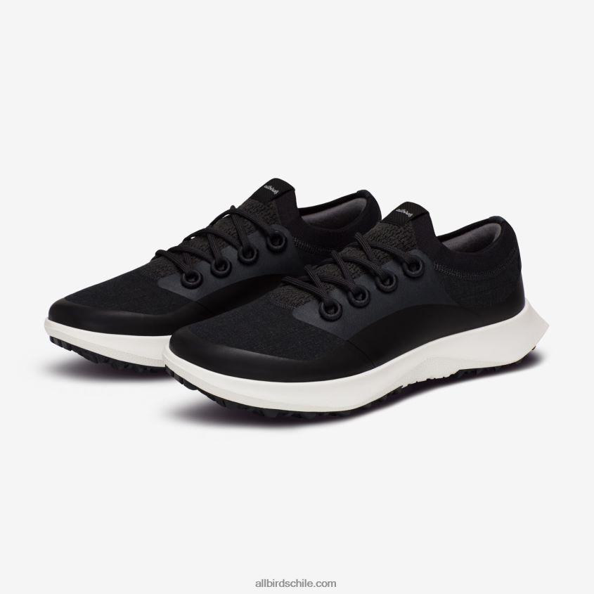 Dashers de golf para hombres negro natural (suela ventisca) Allbirds 44L20F25