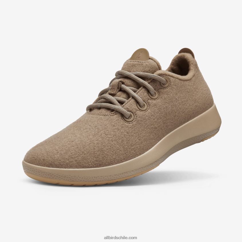 Mizzles de corredor de lana para hombre beige brumoso Allbirds 44L20F50