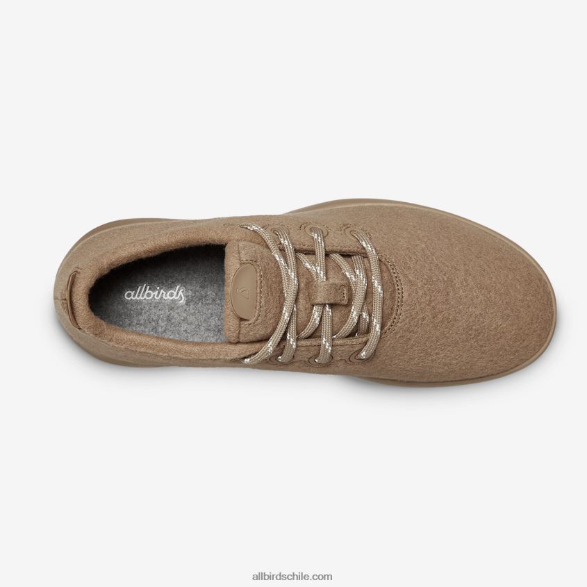Mizzles de corredor de lana para hombre beige brumoso Allbirds 44L20F50