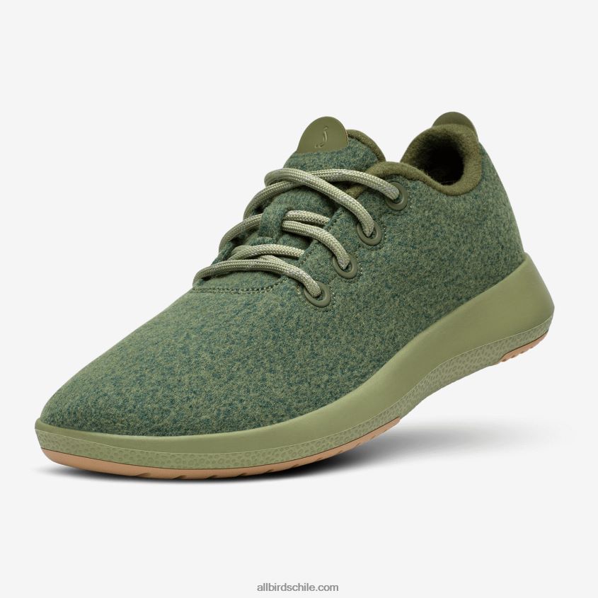 Mizzles de corredor de lana para hombre carga tranquila (suela caqui rugosa) Allbirds 44L20F52