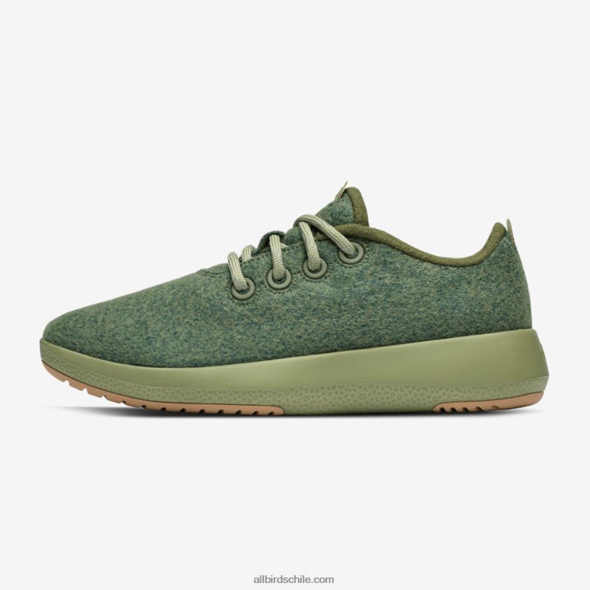 Mizzles de corredor de lana para hombre carga tranquila (suela caqui rugosa) Allbirds 44L20F52