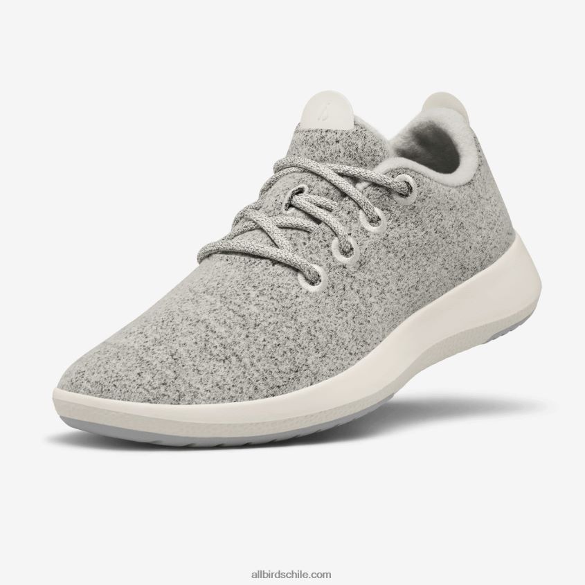 Mizzles de corredor de lana para hombre gris moteado (suela crema) Allbirds 44L20F51