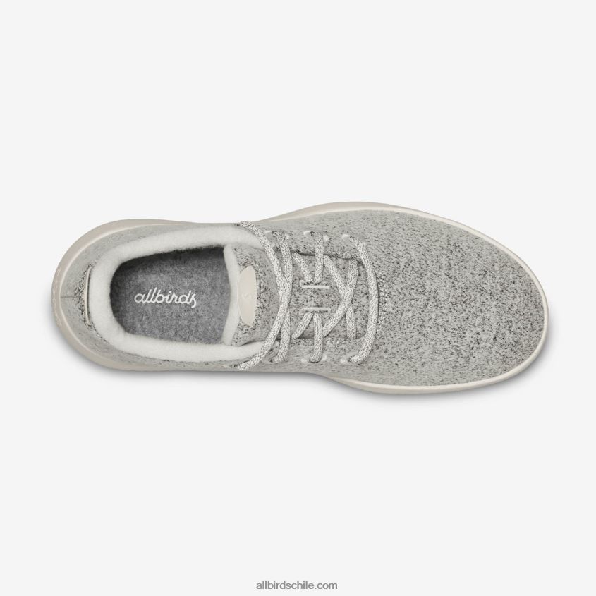 Mizzles de corredor de lana para hombre gris moteado (suela crema) Allbirds 44L20F51