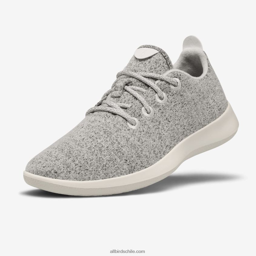 corredores de lana de los hombres gris moteado (suela crema) Allbirds 44L20F29