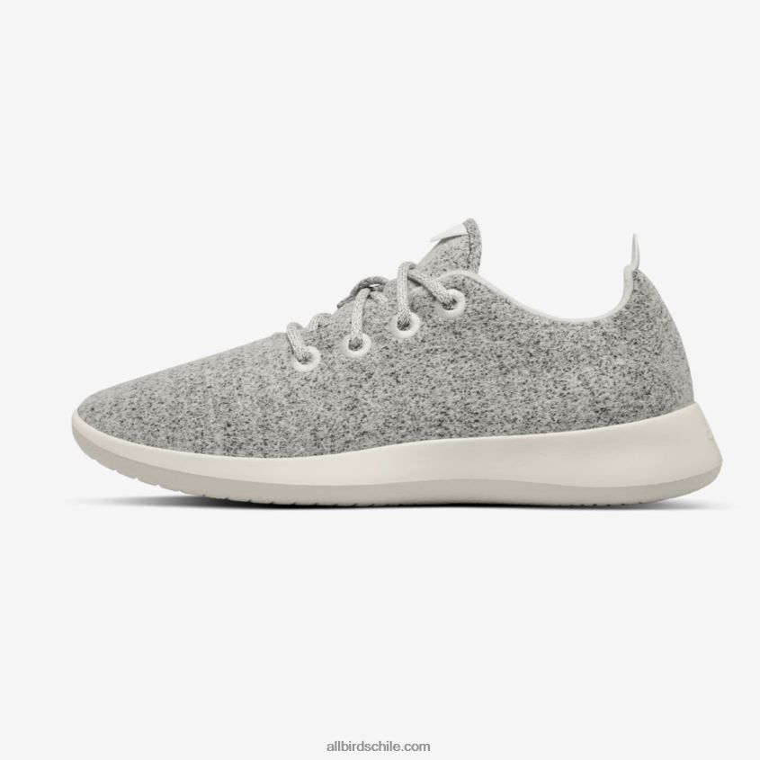 corredores de lana de los hombres gris moteado (suela crema) Allbirds 44L20F29