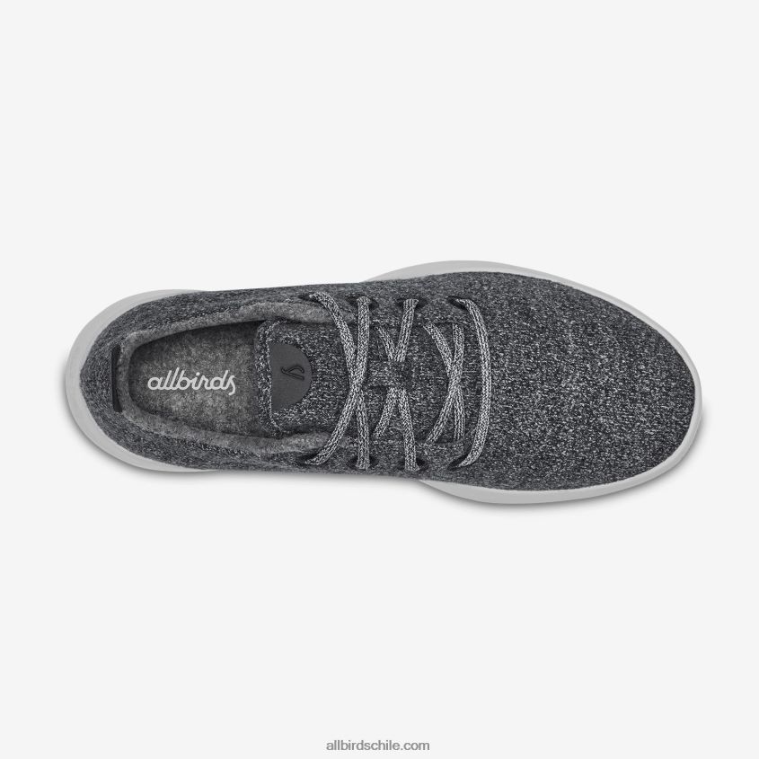 corredores de lana de los hombres gris natural (suela gris claro) Allbirds 44L20F27