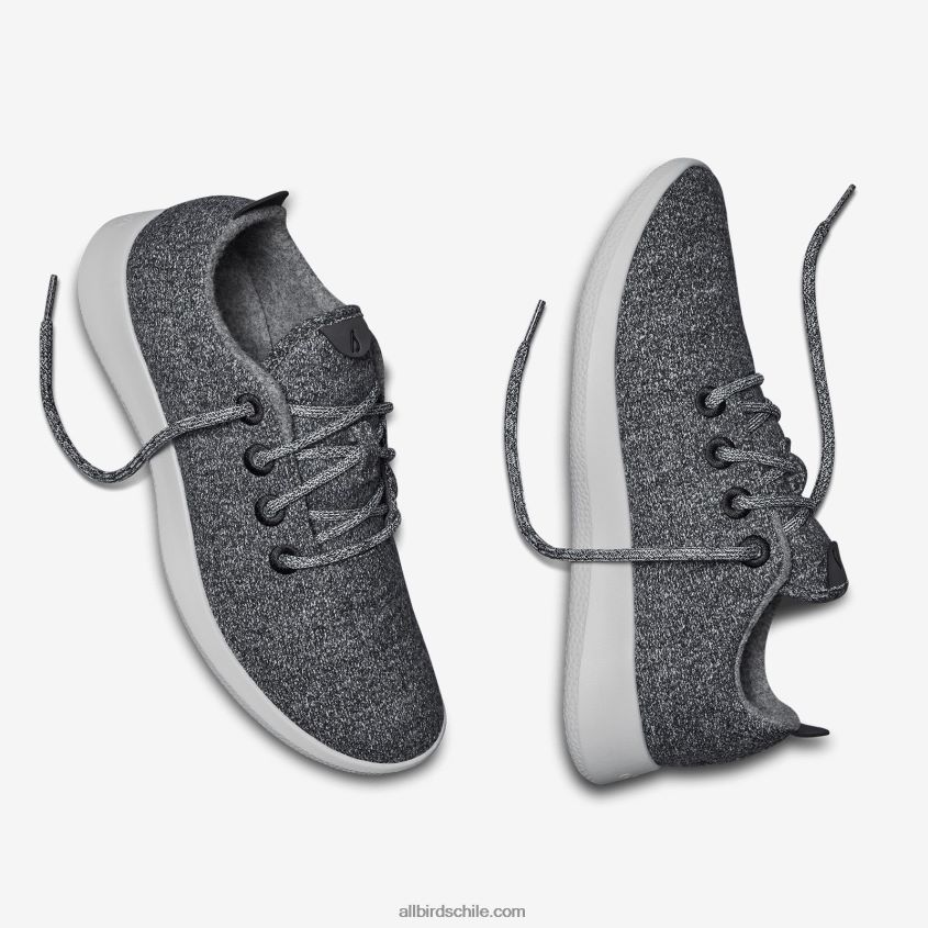 corredores de lana de los hombres gris natural (suela gris claro) Allbirds 44L20F27