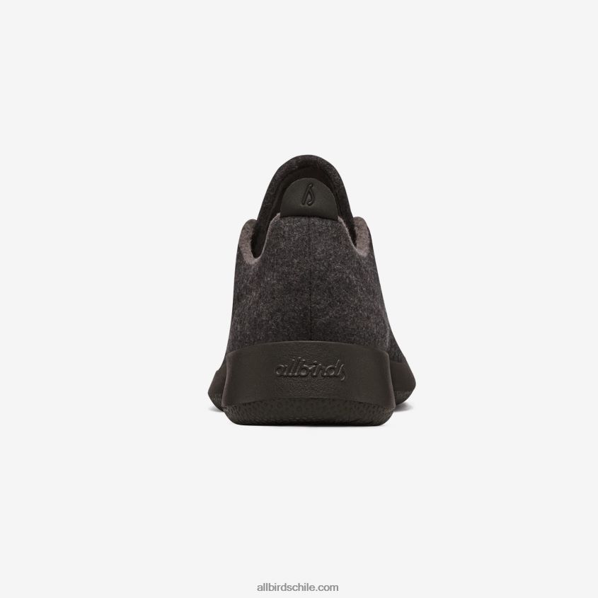 corredores de lana de los hombres negro natural Allbirds 44L20F28