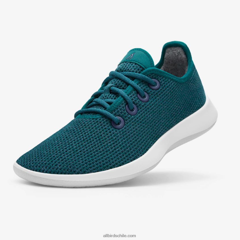 corredores de árboles para hombres esmeralda profunda (suela ventisca) Allbirds 44L20F8