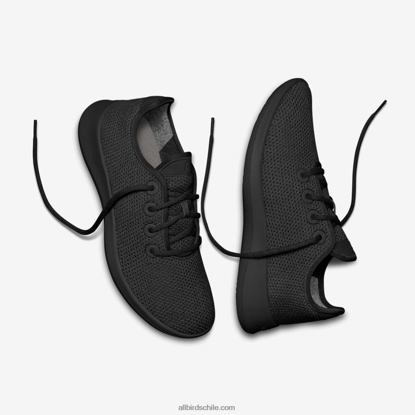 corredores de árboles para hombres negro azabache Allbirds 44L20F1