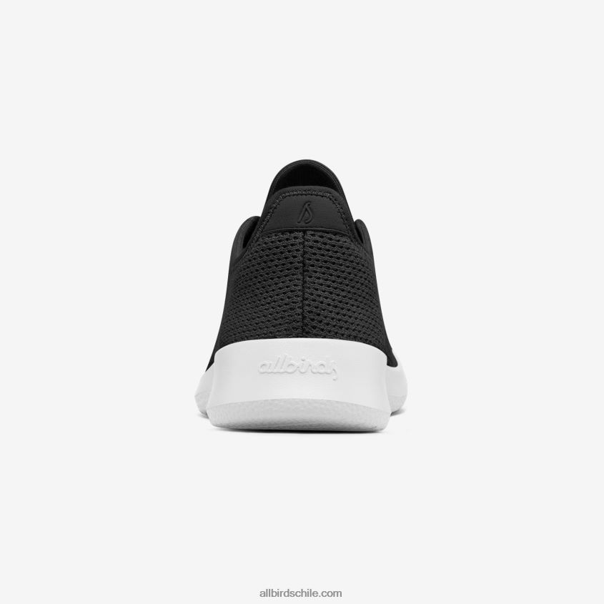 corredores de árboles para hombres negro azabache (suela blanca) Allbirds 44L20F4