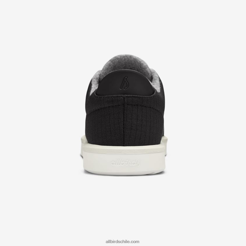 gaitero de lana para hombre tejido negro natural (suela blanca natural) Allbirds 44L20F67