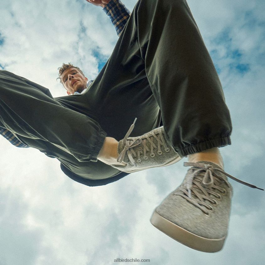 gaiteros de lana para hombre negro verdadero (suela blanca) Allbirds 44L20F80