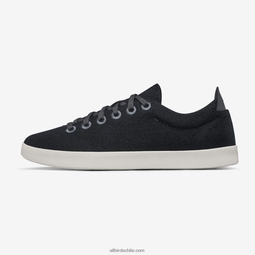 gaiteros de lana para hombre negro verdadero (suela blanca) Allbirds 44L20F80