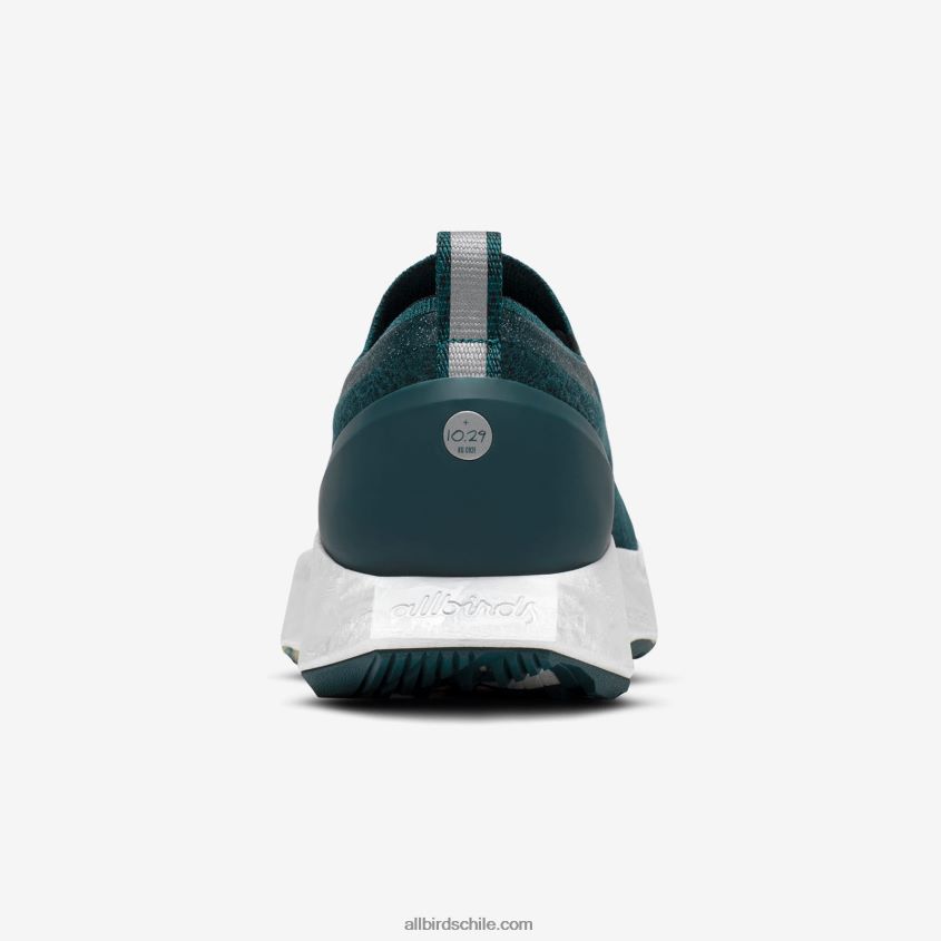 mizzles de volantes de lana para hombre esmeralda profunda (suela ventisca) Allbirds 44L20F102