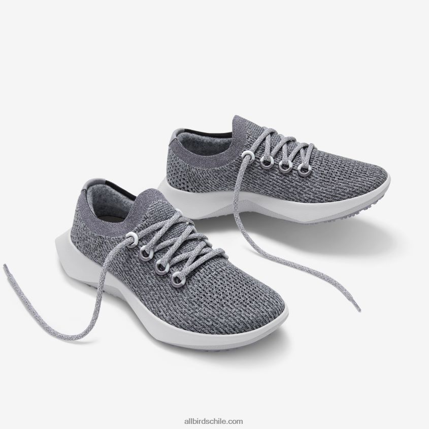 árbol dasher de los hombres 2 gris medio (suela gris claro) Allbirds 44L20F14