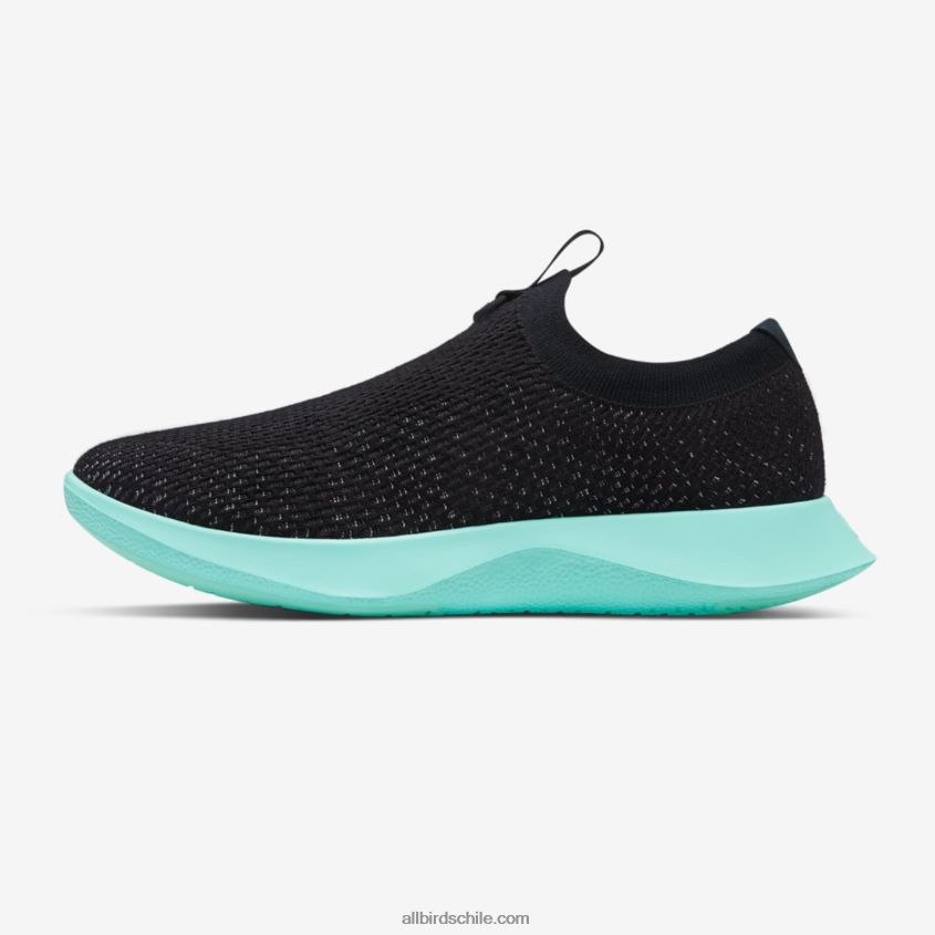 relevos de carreras de árboles masculinos negro natural (suela de menta flotante) Allbirds 44L20F53