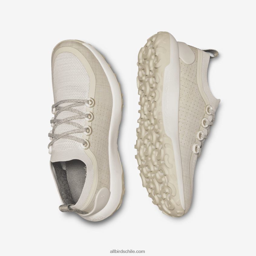swt de trail runner para hombre blanco natural (suela crema) Allbirds 44L20F57