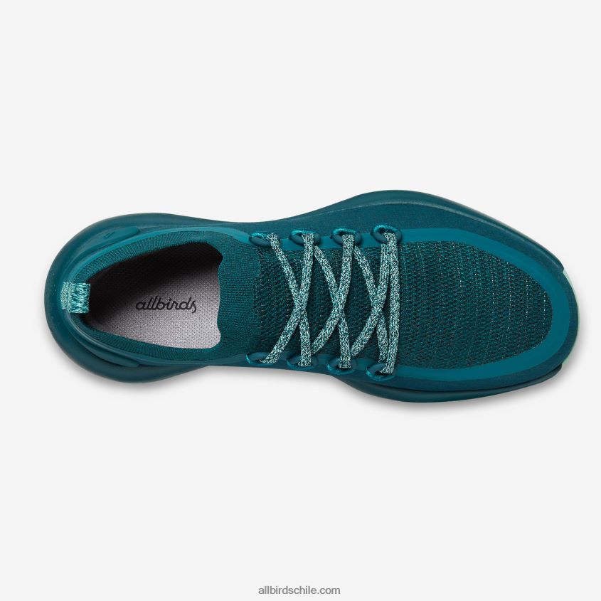 swt de trail runner para hombre esmeralda profunda (suela de menta flotante) Allbirds 44L20F58
