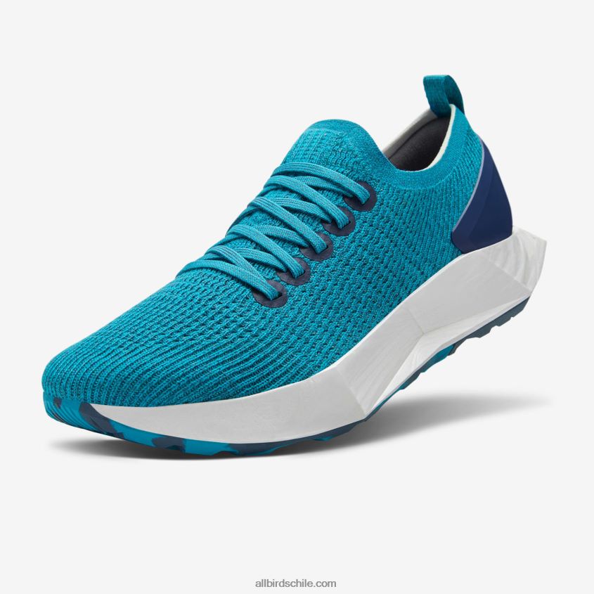 volantes de árboles para hombres prosperar verde azulado (suela de ventisca) Allbirds 44L20F97