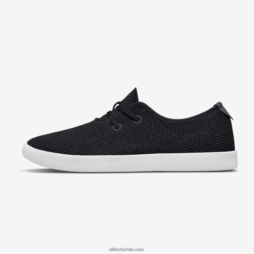 saltadores de árboles para hombres negro azabache (suela blanca) Allbirds 44L20F64