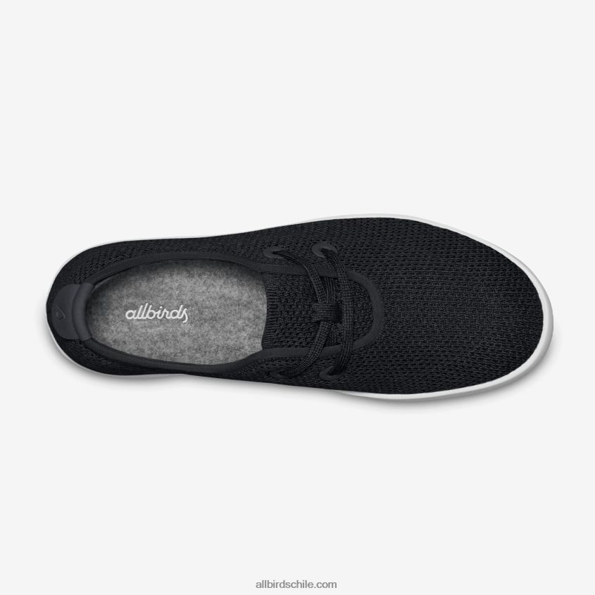 saltadores de árboles para hombres negro azabache (suela blanca) Allbirds 44L20F64