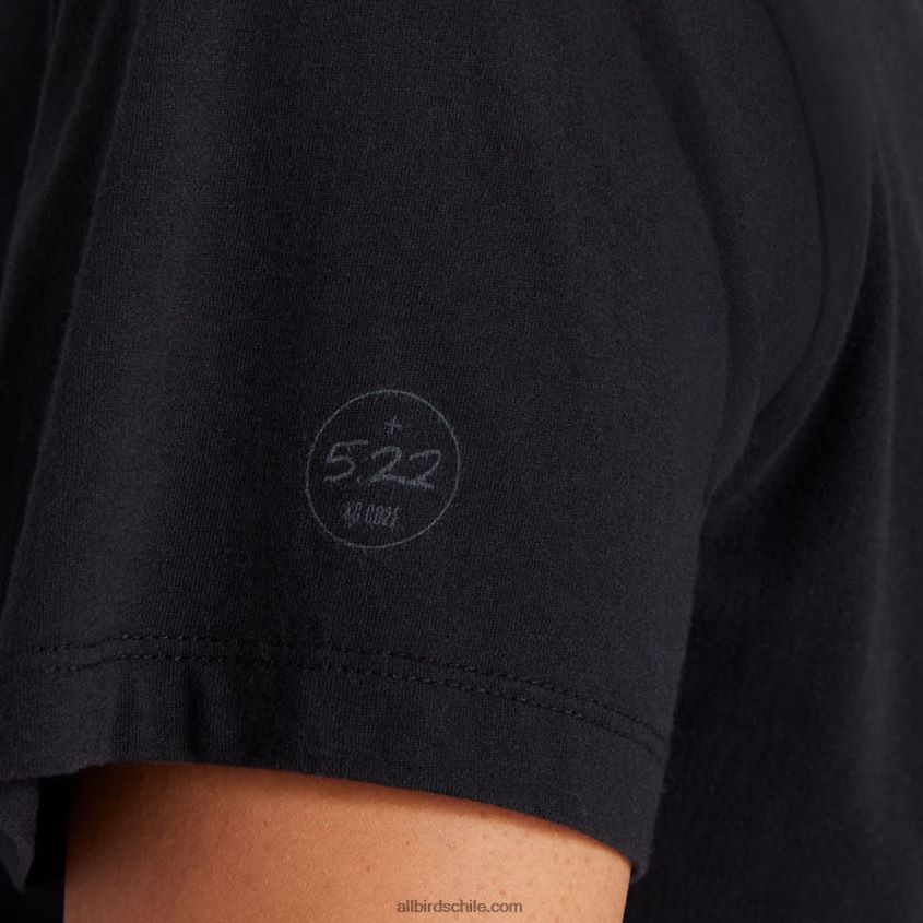 camiseta allgood de algodón para mujer negro natural Allbirds 44L20F216