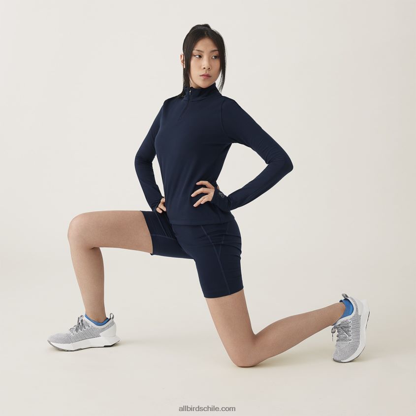 cremallera de cuarto de rendimiento de mujer verdadera marina Allbirds 44L20F231