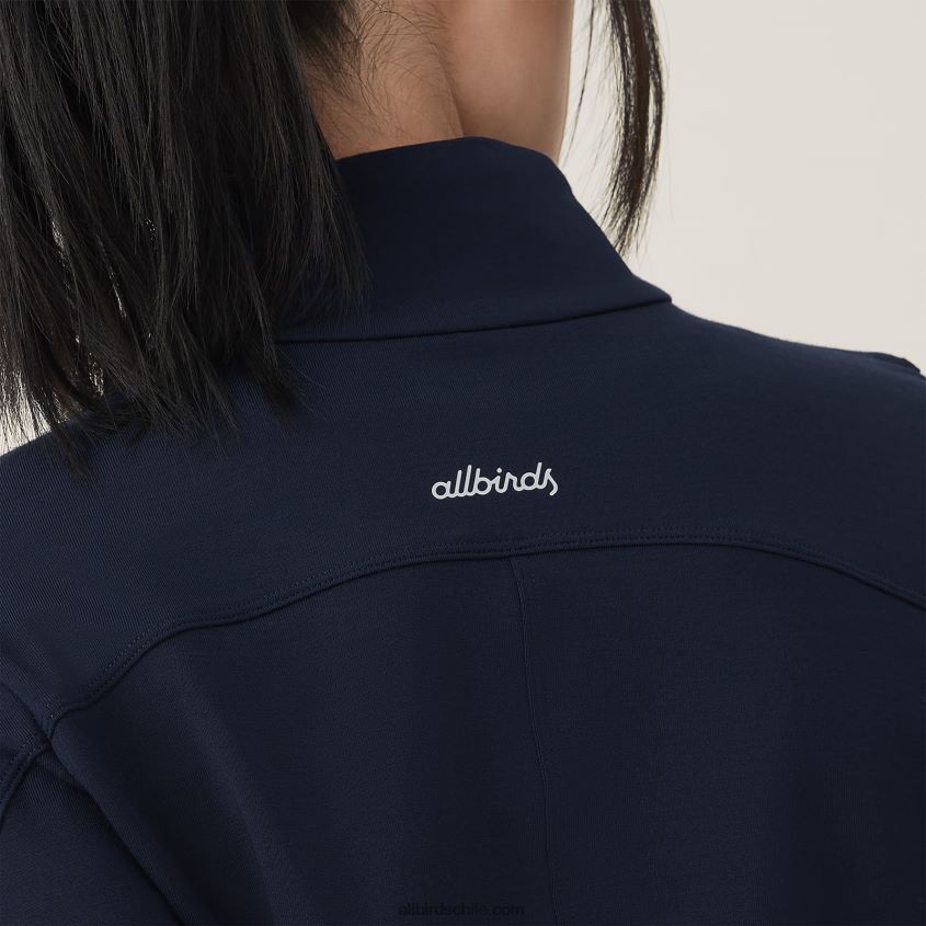 cremallera de cuarto de rendimiento de mujer verdadera marina Allbirds 44L20F231