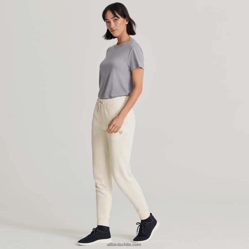 pantalón de chándal r&r mujer blanco natural Allbirds 44L20F215