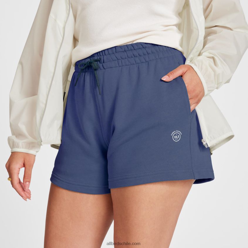 shorts deportivos r&r para mujer índigo brumoso Allbirds 44L20F228