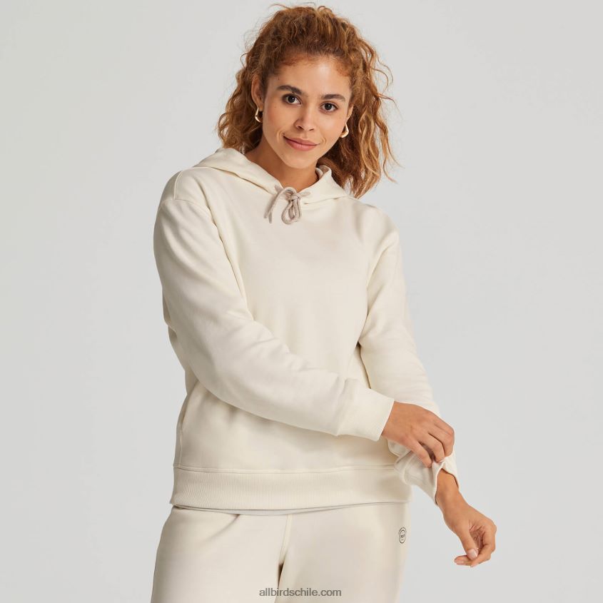 sudadera con capucha r&r para mujer blanco natural Allbirds 44L20F227