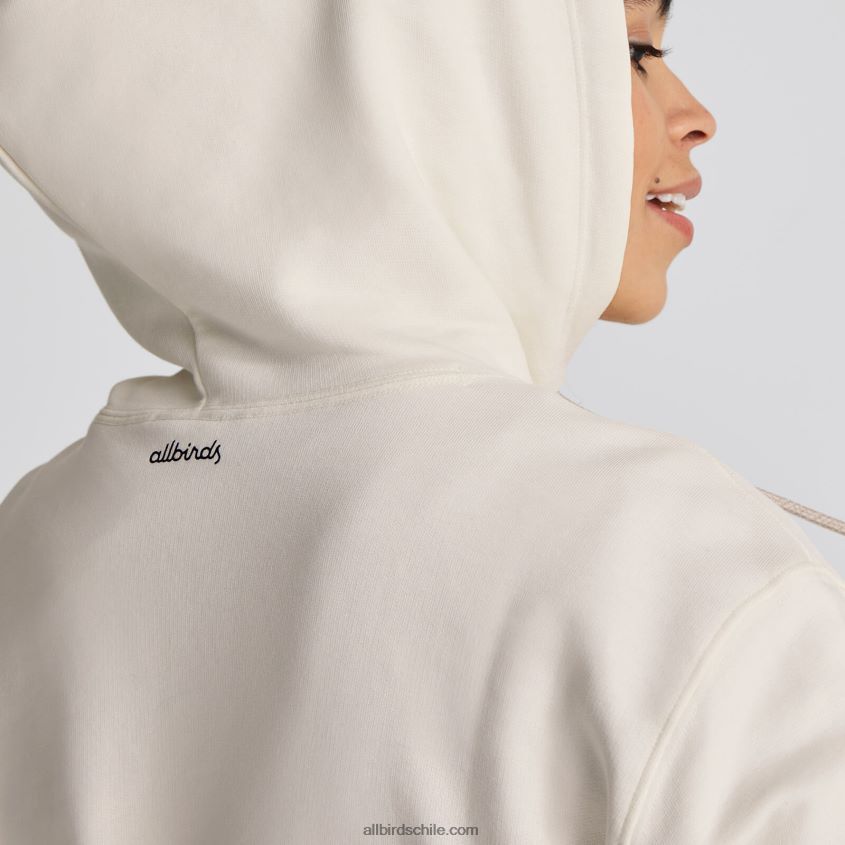 sudadera con capucha r&r para mujer blanco natural Allbirds 44L20F227