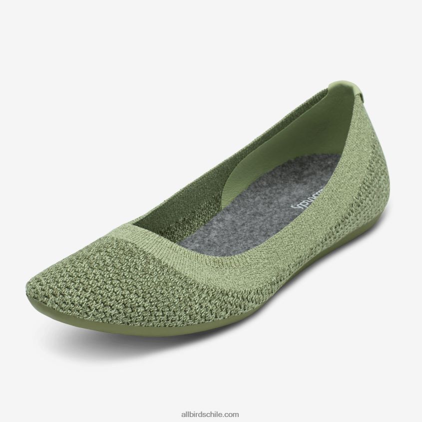 cortavientos para mujer verde forraje (suela de carga tranquila) Allbirds 44L20F162