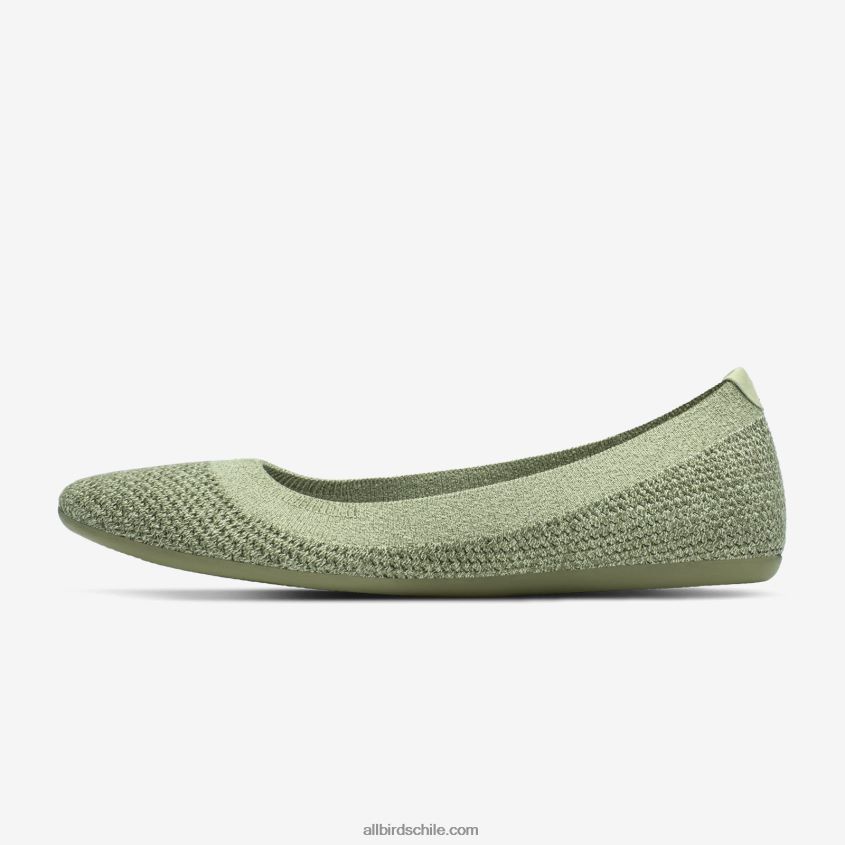 cortavientos para mujer verde forraje (suela de carga tranquila) Allbirds 44L20F162